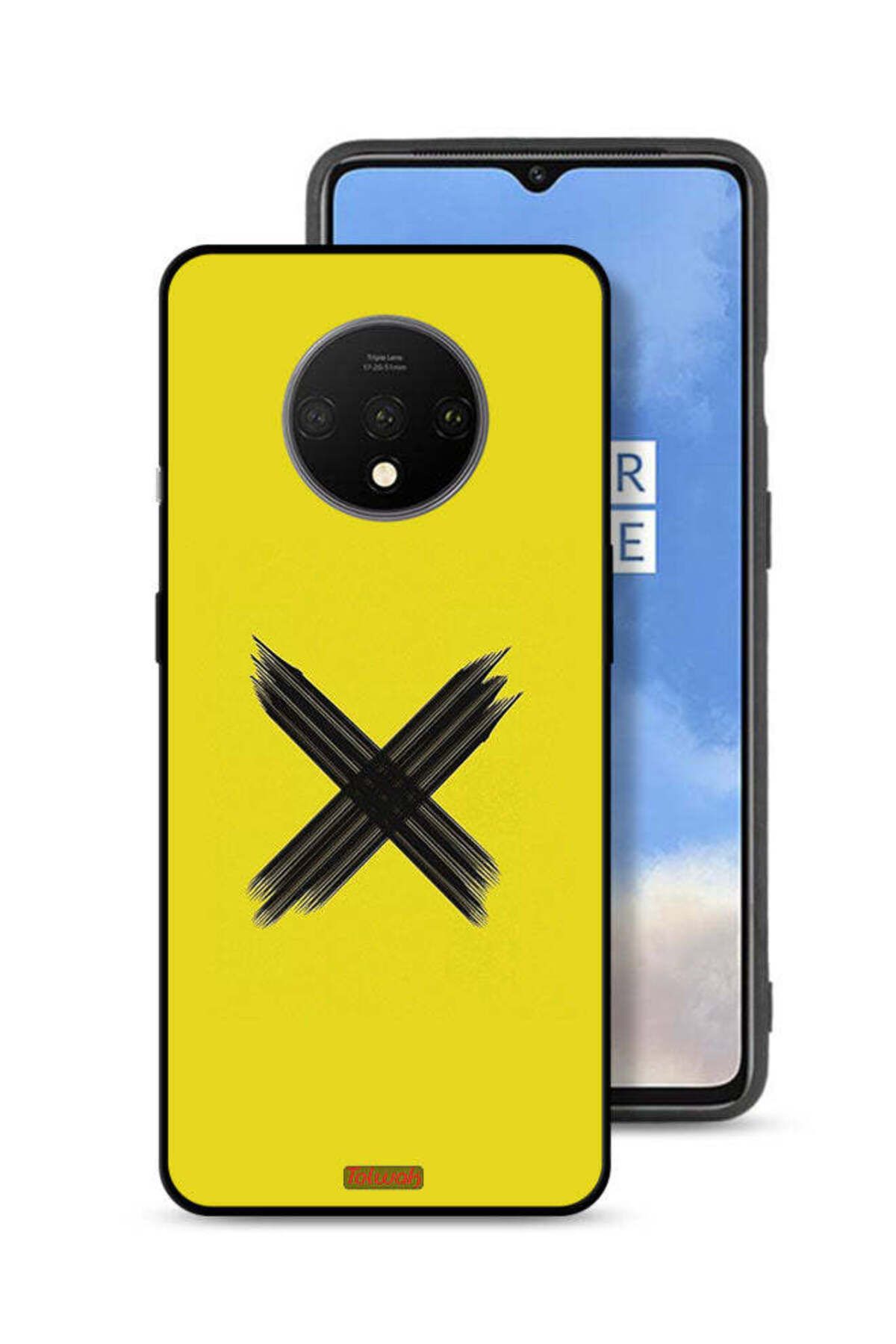 Tolwak-OnePlus 7T Protective Case Cover X Pattern 1