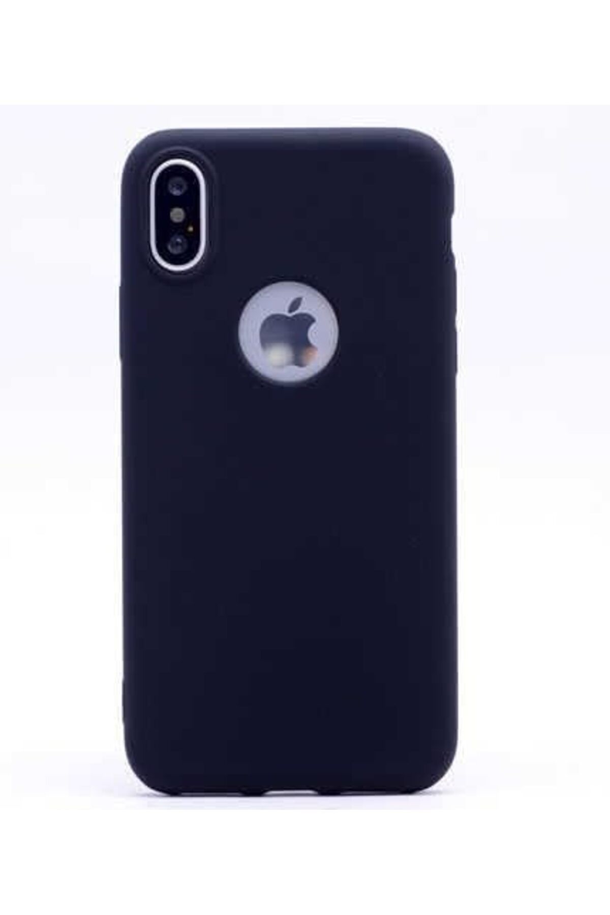 Mena Rise TuonShop iPhone Slim Fit İnce Silikon Kılıf (Siyah, iPhone XR) 1122991