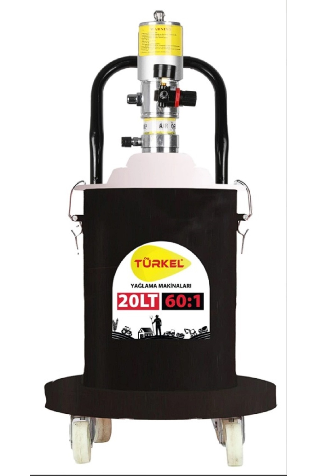 Türkel 20 LT Gres Pompası 60:1