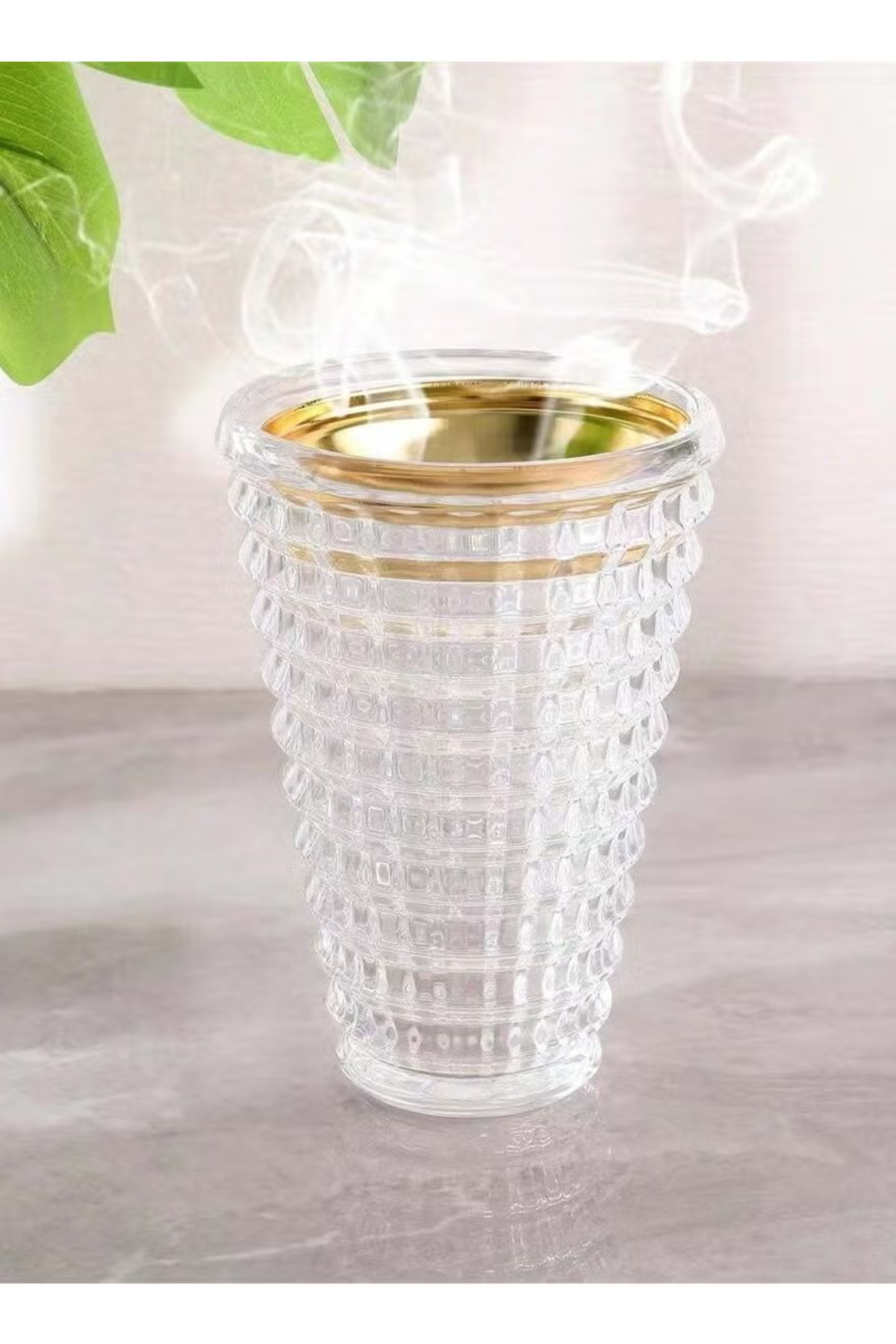 مبخرة كريستال فاخرة بتصميم عصري، مبخرة بخور زجاجية...