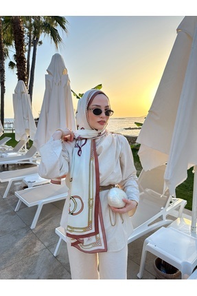 Lunora Silva İpek Pamuk Şal