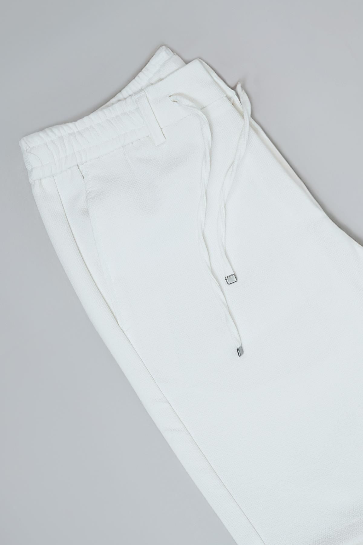 DAHA-Men's White 2025 Jogger Shorts 4