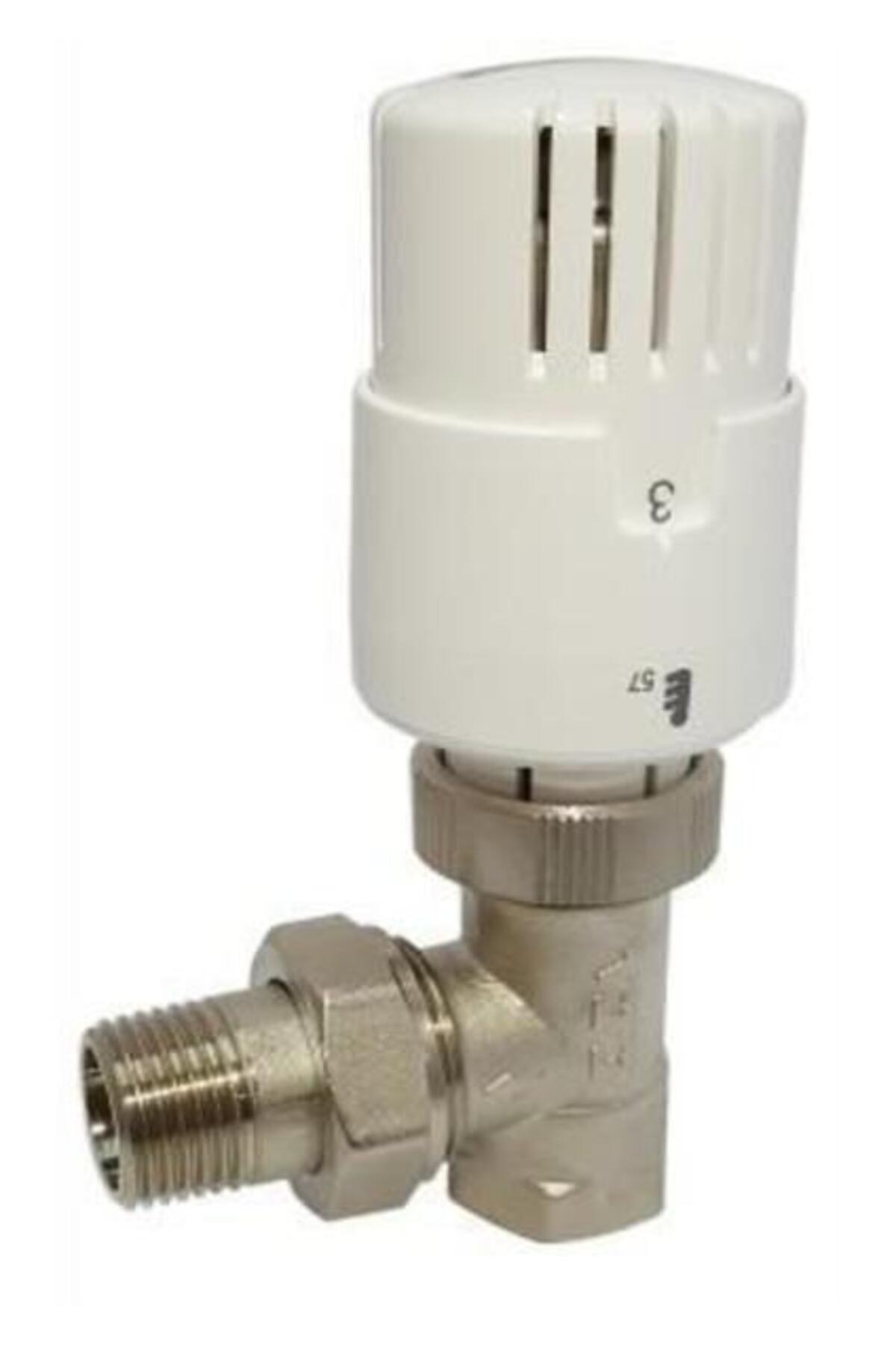 Eca 1/2 Köşe Termostatik Radyatör Vanası (trv4) 602120755