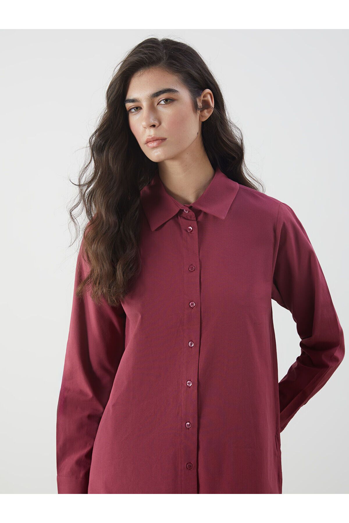 LC Waikiki-New Season Regular Fit Women's Shirt Tunic - S5Mq01Z8 2