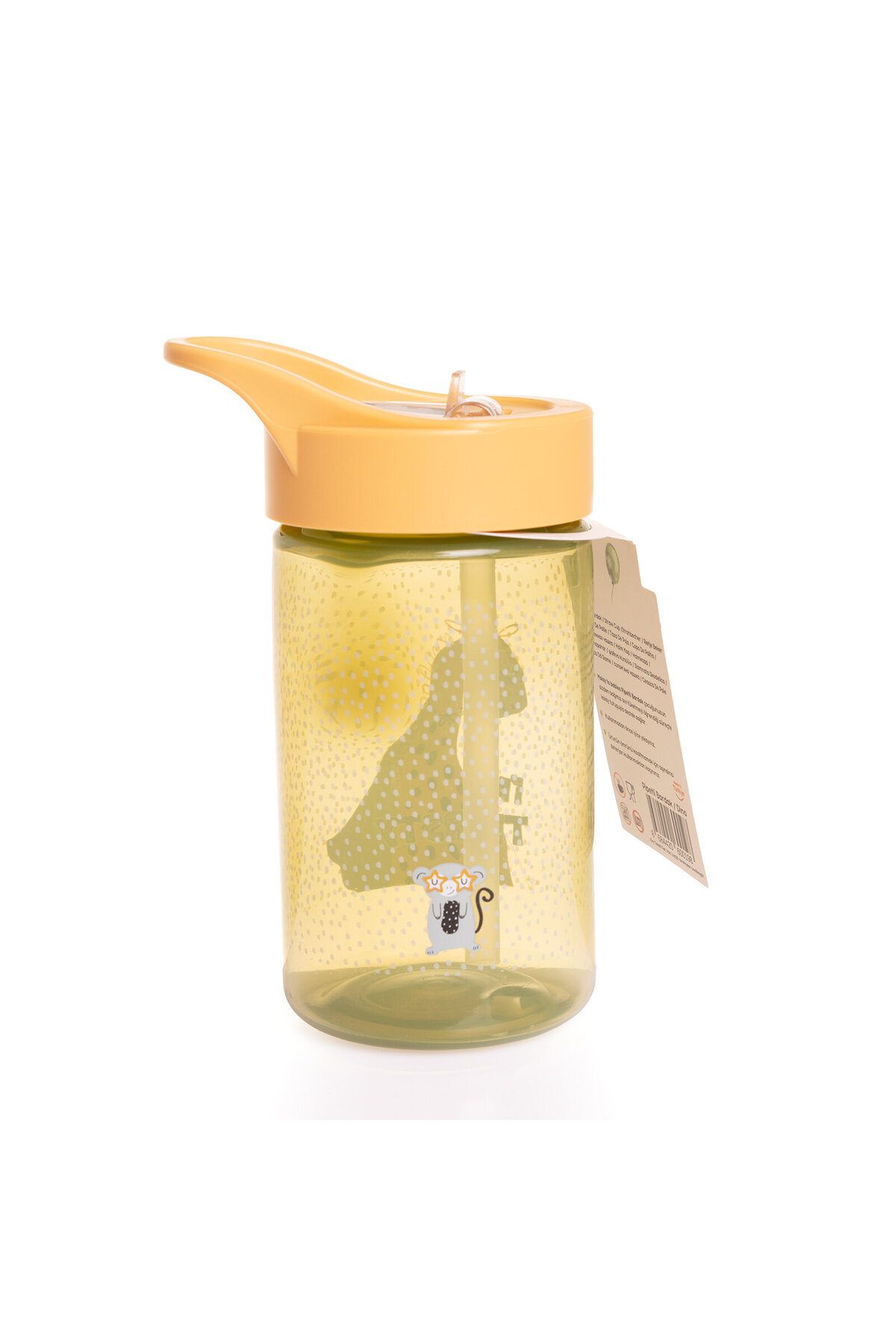 MOISY Dino Desenli Pipetli Matara Suluk PP 430 CC fotoğrafı 6 (önizleme)