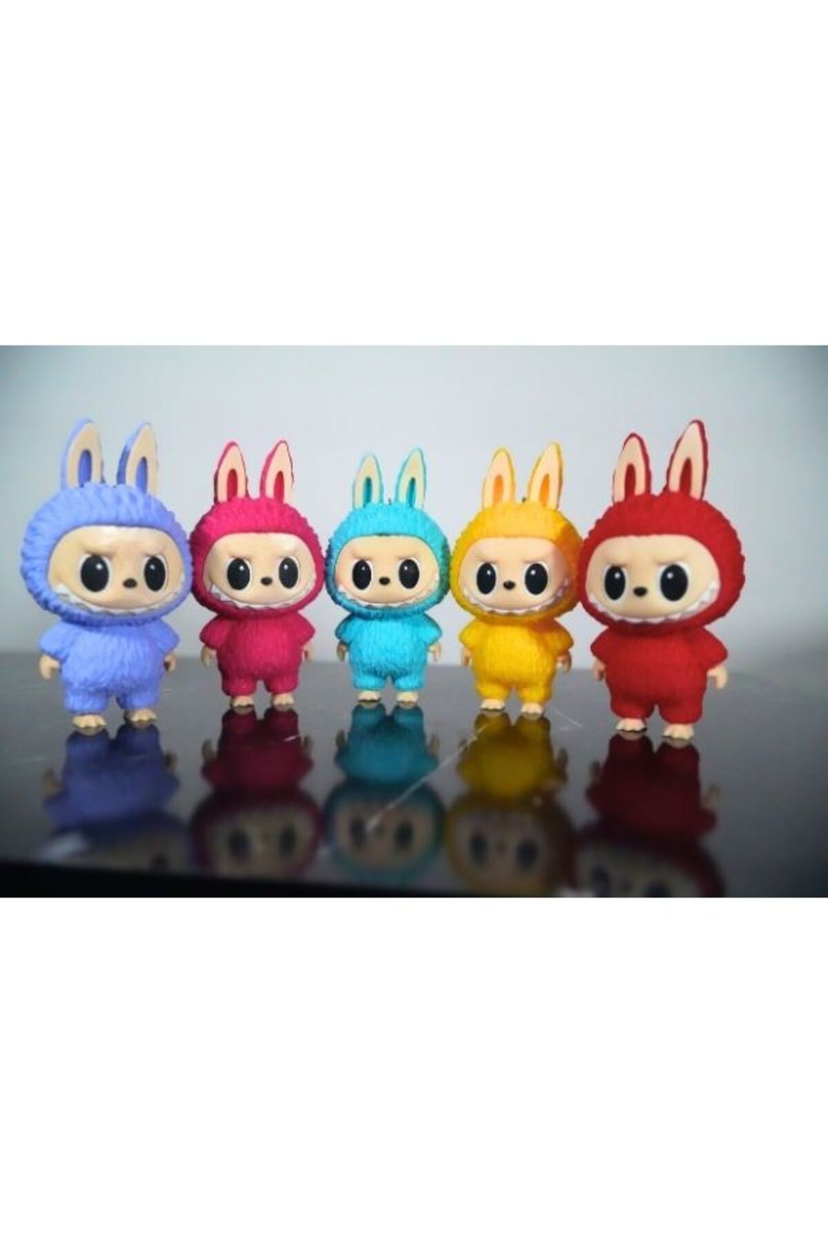 Lisinya-Labubu Surprise Color Character Figured Keychain 13cm 4