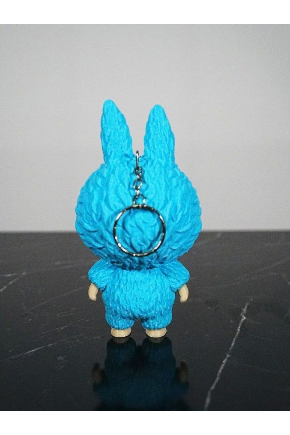 Lisinya-Labubu Turquoise Keychain with Character Figure - 13cm Quality 4