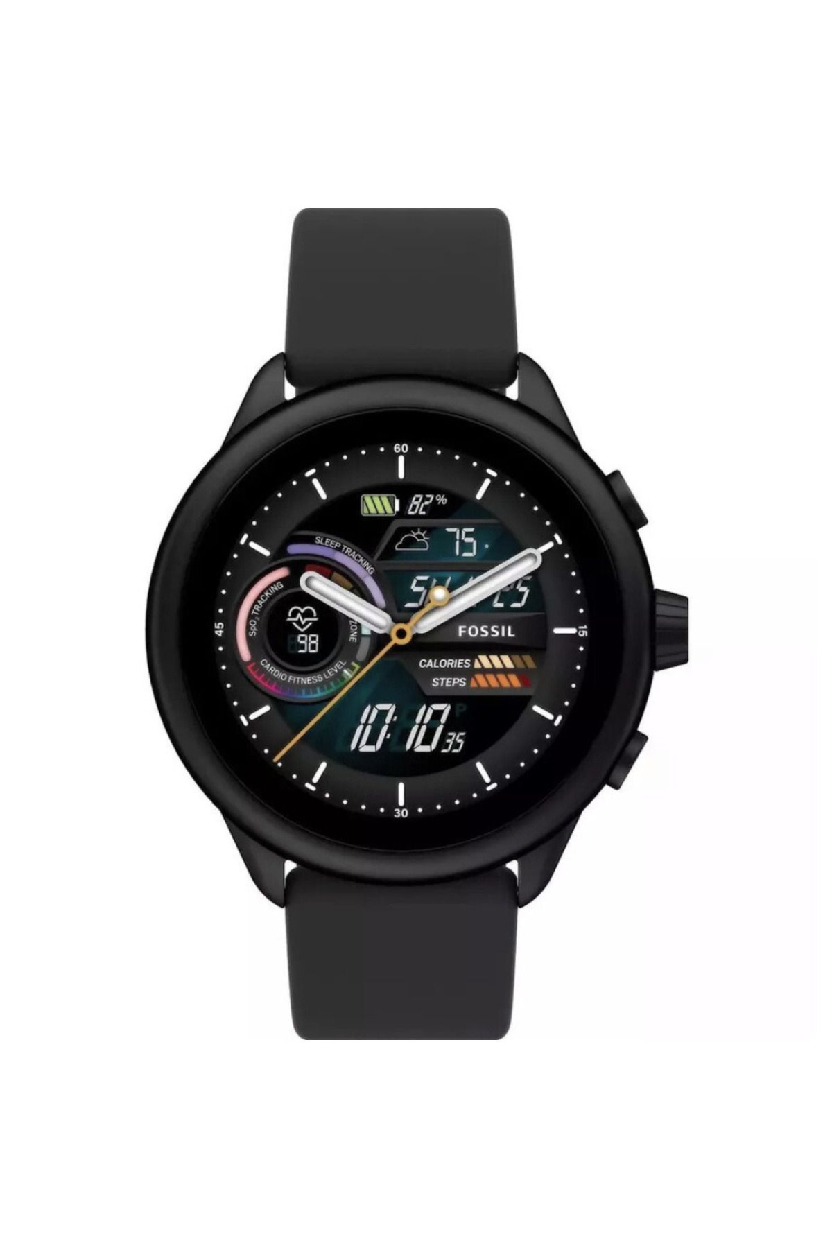Fossil-Fossil Men's Smart Watch with Heart Rate Monitor - FTW4069 1