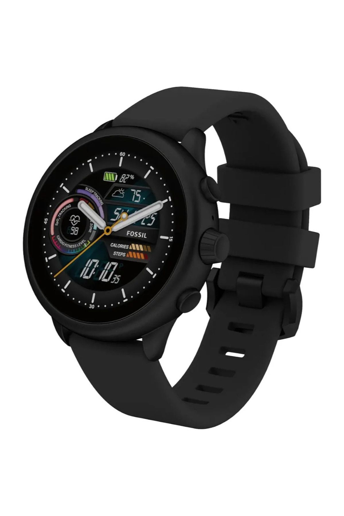 Fossil-Fossil Men's Smart Watch with Heart Rate Monitor - FTW4069 2