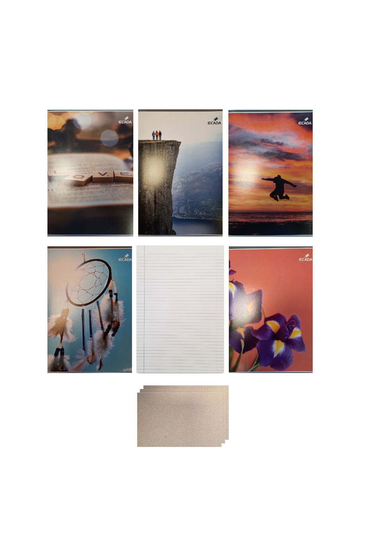 FLR-DICTANDO student notebook (Romanian), A4, 100 sheets, 6 notebooks/set + 10 FLR note cards 3