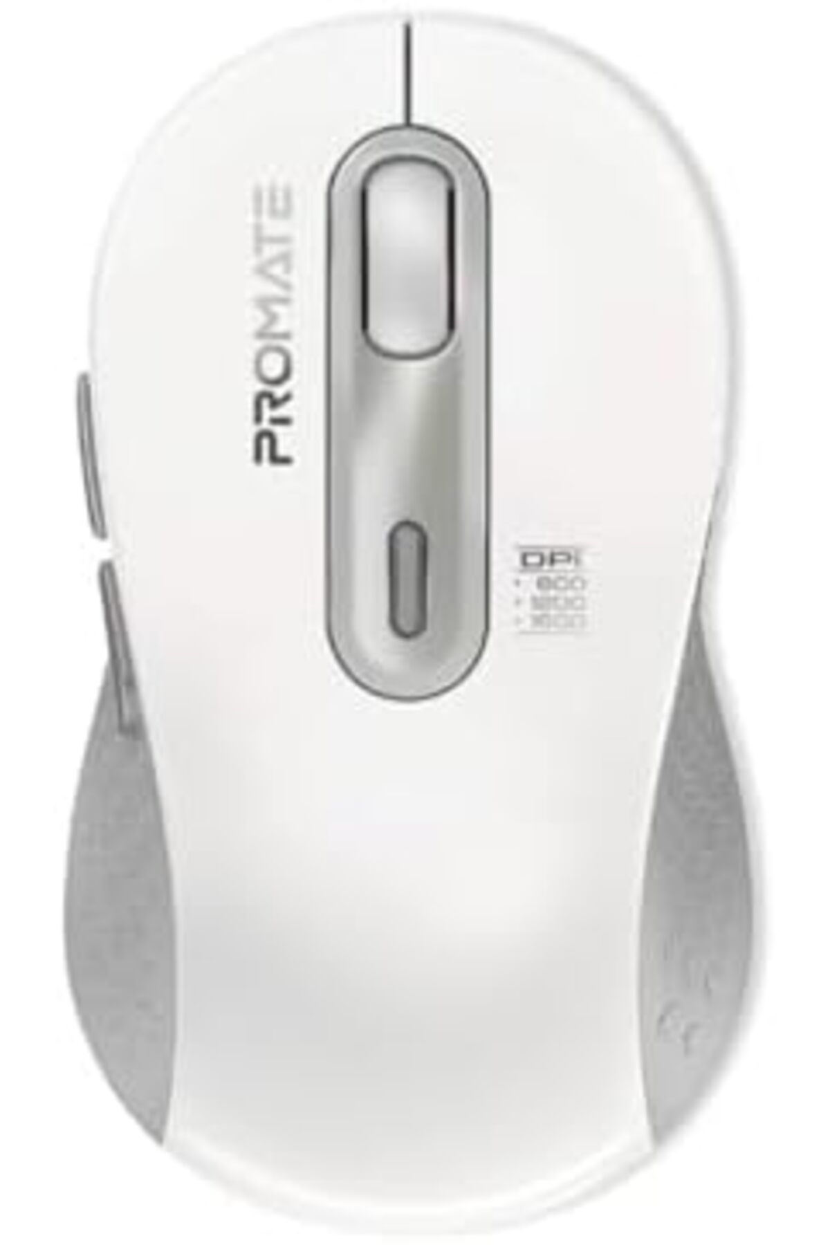 Promate-Wireless Mouse, Ergonomic Ambidextrous Wireless Mice with Dual Mode Connectivity, Bluetooth 1
