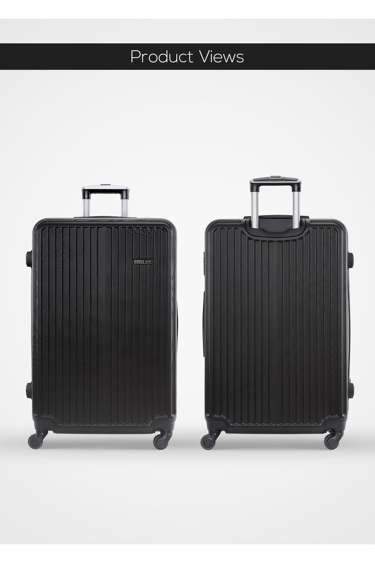 PARAJOHN-Ridge 28-Inch Check-in Luggage ABS Hard Shell Suitcase with 360° Spinner Wheels & TSA Lock 4