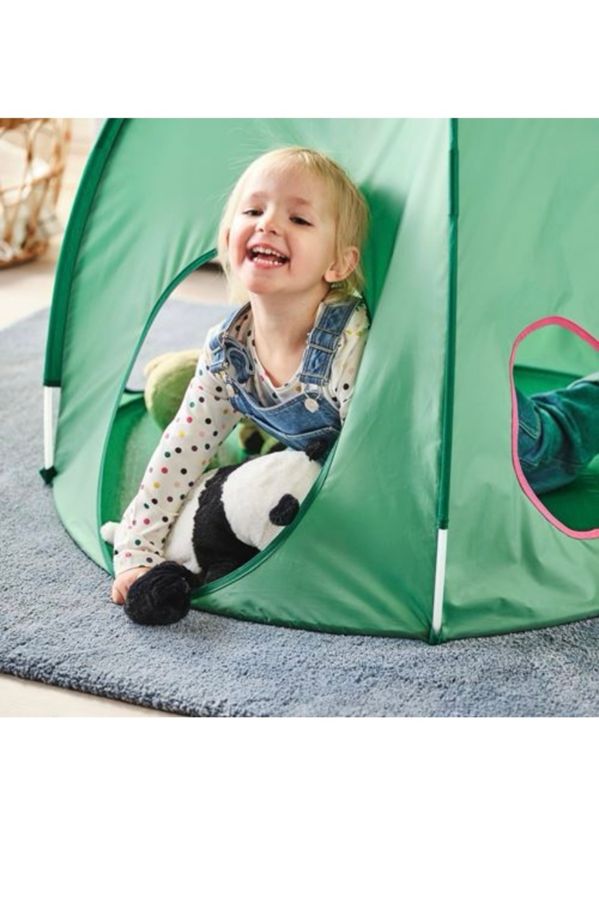 IKEA Dvargmas çadır, yeşil 98x80cm fotoğrafı 2 (önizleme)