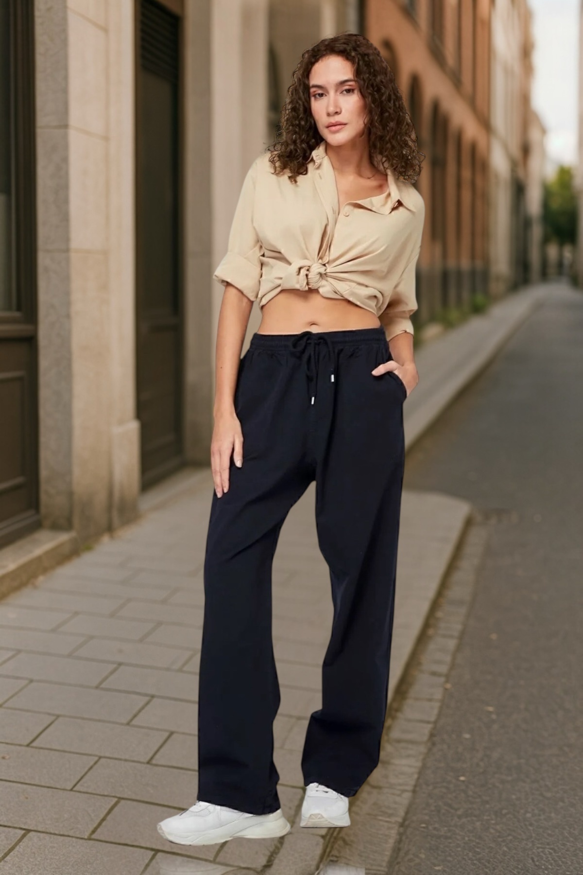 Malerind-Hambez Bottom Tracksuit Linen Trousers Look Comfortable Fit Plus Size Summer Relaxed 1