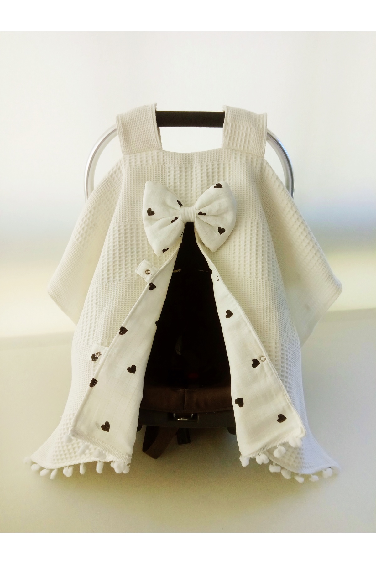 Wenaris % 100 Pamuk Puset Örtüsü 1 Parça (PUSET MİNDERİ VE PUSET ÇARŞAFI DAHİL DEĞİLDİR) fotoğrafı 2 (önizleme)