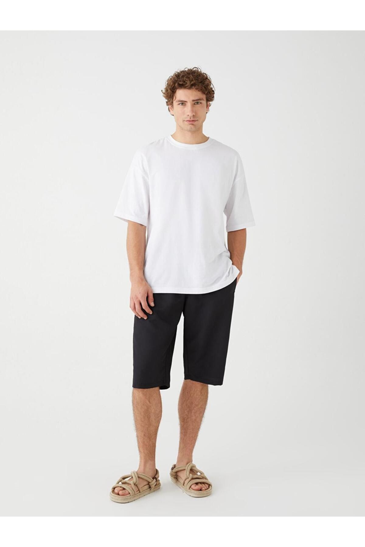 LC Waikiki-Μακρύ ανδρικό μαγιό Basic (S3) 2