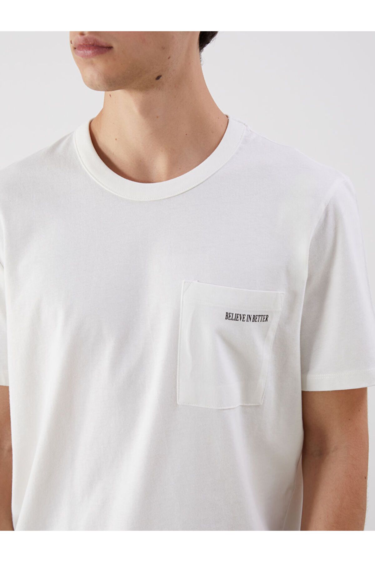LC Waikiki-Ανδρικό Tisort Crew Neck New Season με τσέπες - S5FF28Z8 3