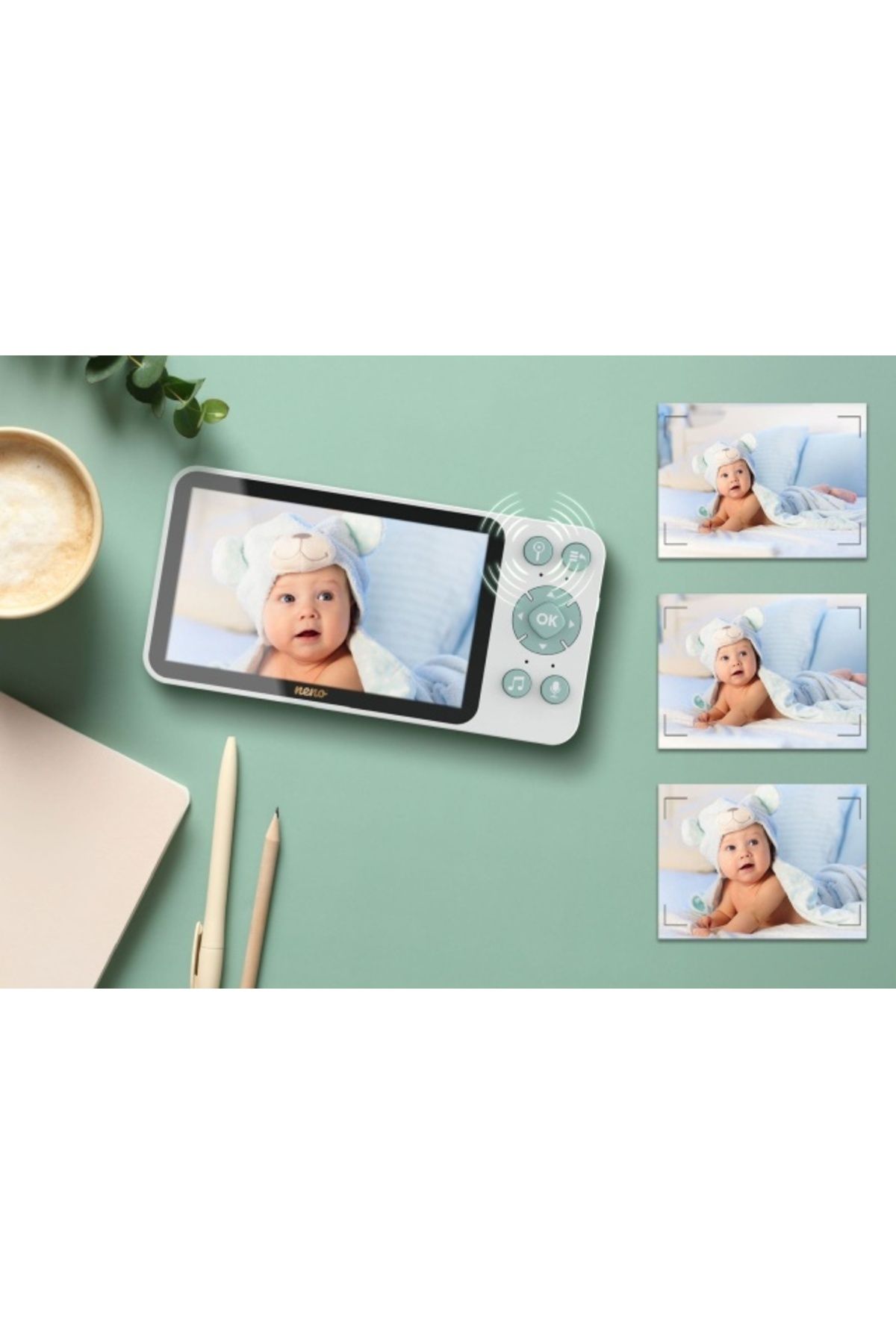 Neno-Ivo – Rotating video monitor with receiver, connection also via telephone 12