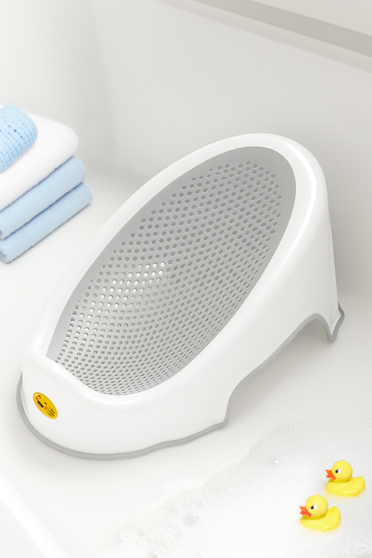 Zuu Baby Soft Bebek Küveti 3 lü Set– Silikon Fileli Bebek Besleme Yıkama Banyo Küveti Bebek Banyo Oturağı fotoğrafı 4 (önizleme)