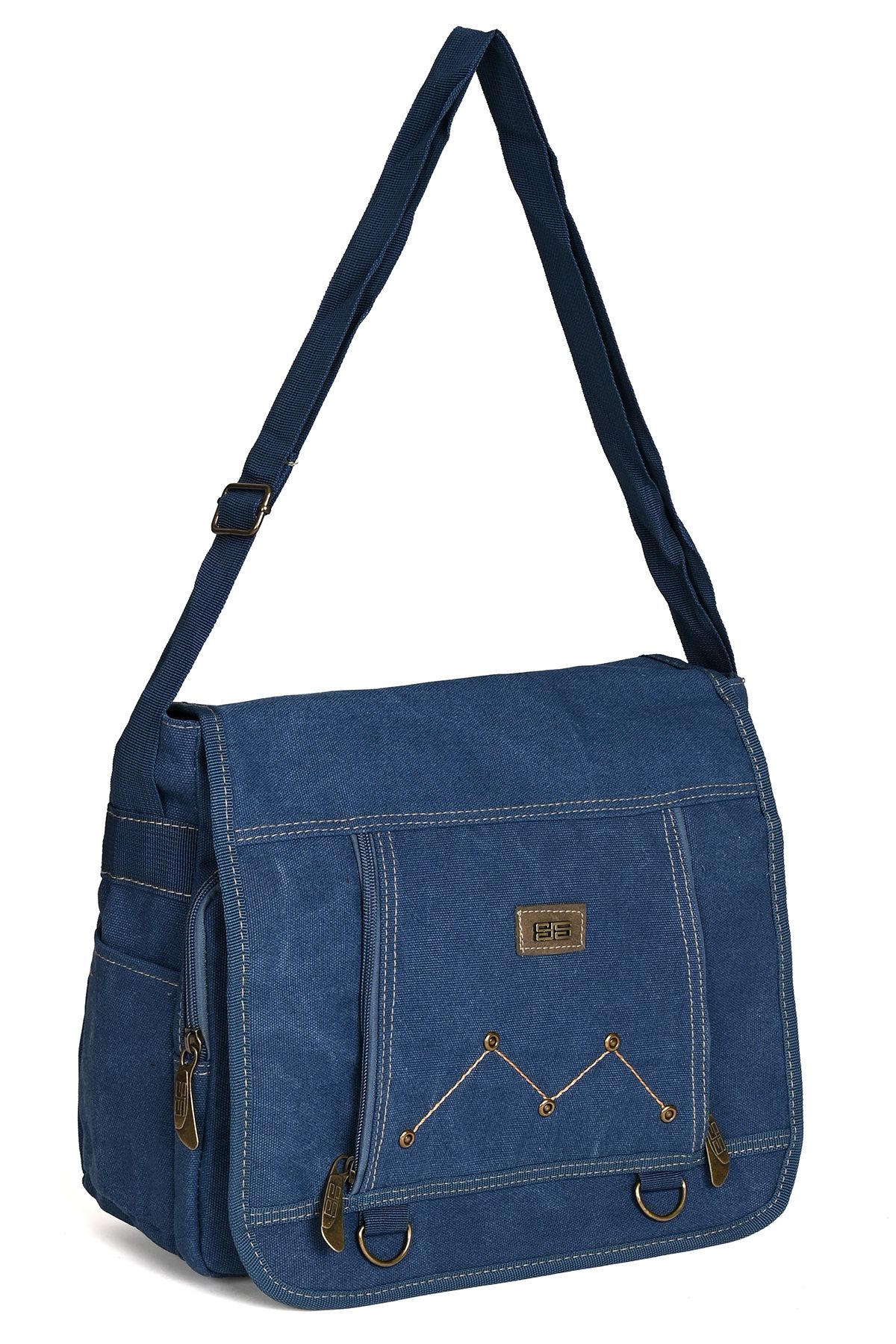 ÇÇS-Ççs 30758 Canvas Messenger Bag – Adjustable Strap & Suitable for Daily Use 3