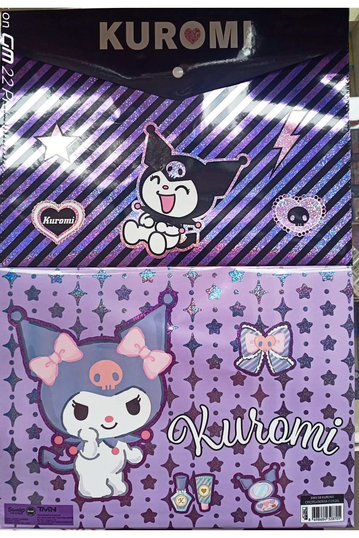 Timon-Zippered Patterned File (2Pcs) 4