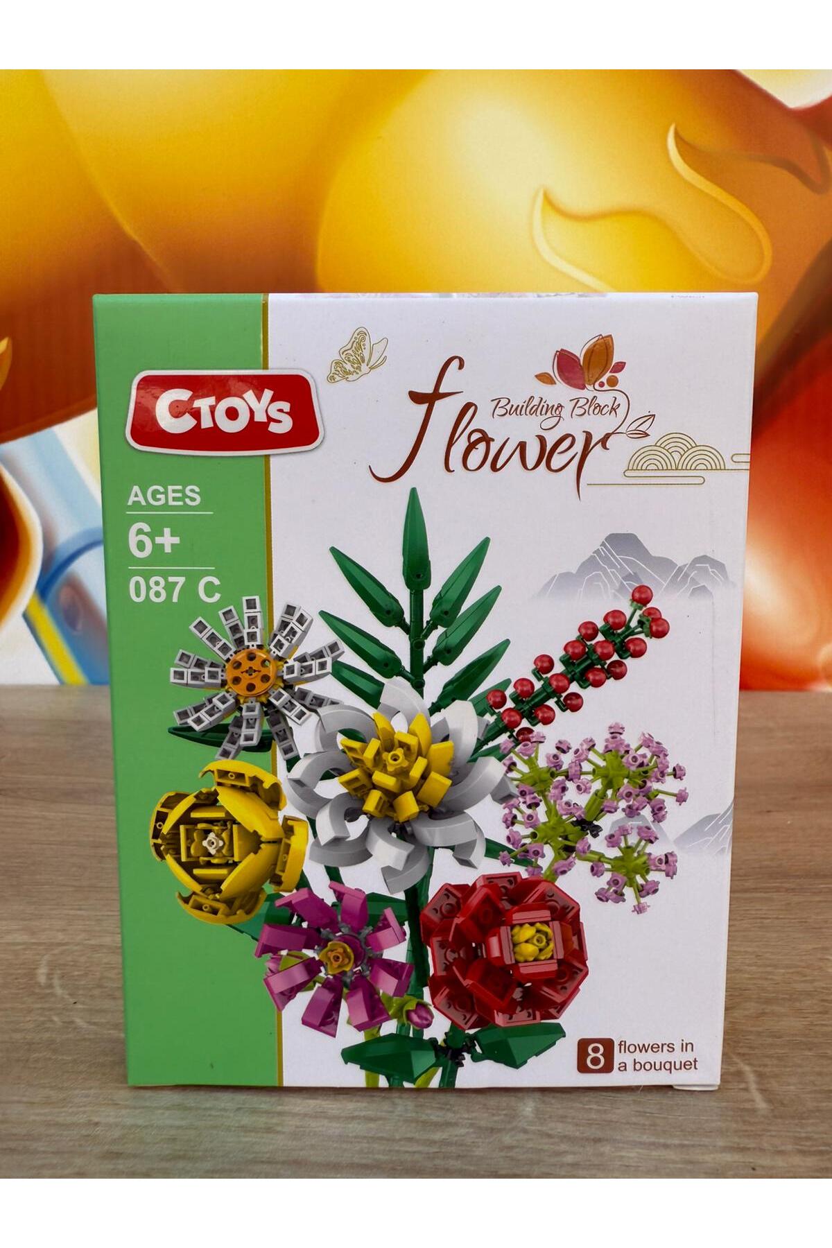 کیت ساخت دسته‌گل تزئینی، اسباب‌بازی، هدیه گل غافلگیرکننده تکی، اسباب‌بازی ساخت گل