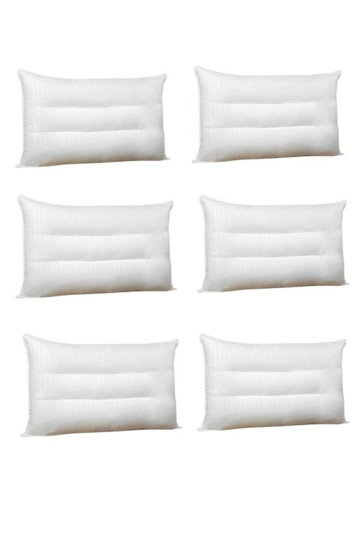 smart home-Luxury 6-Piece Pillowcase Set for Bed, Sofa, and Couch with 100% Polyester Filling | Size 70 x 40 cm 1
