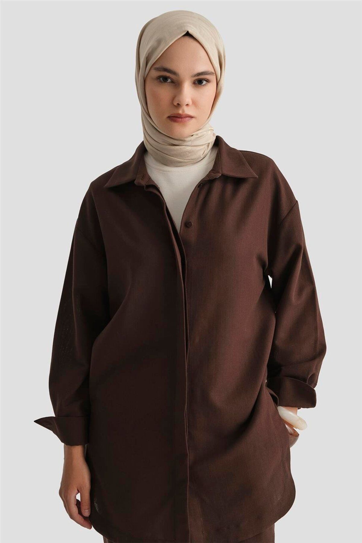 Armine-Linen Basic Set 25Y6036 Cocoa 4