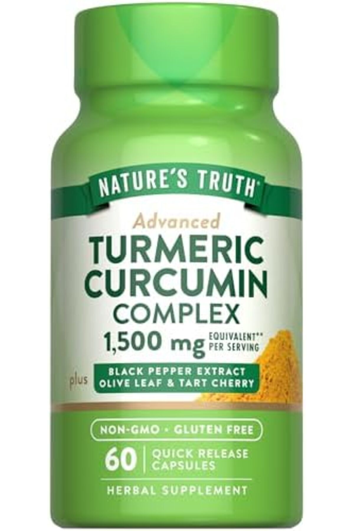 Nature's Truth-Turmeric Curcumin Advanced Complex 60 Capsules 2