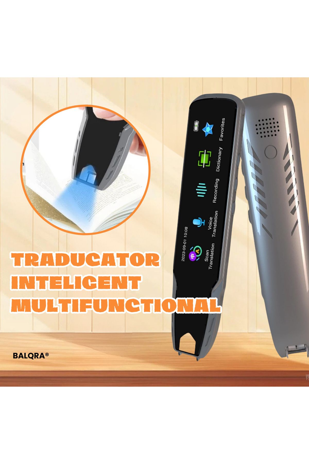 BALQRA-Multifunctional translator of 112 foreign languages ​​BALQRA®, Voice translation, Text translation, Dictionary 2