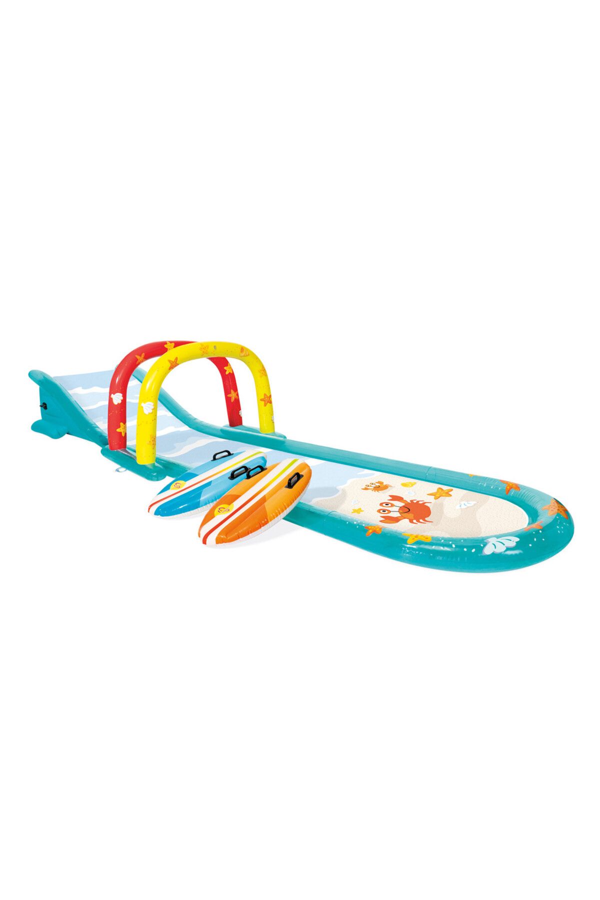 Intex-Surfing Fun Inflatable Water Slide for Kids 5.61m x 1.37 x 99cm 4