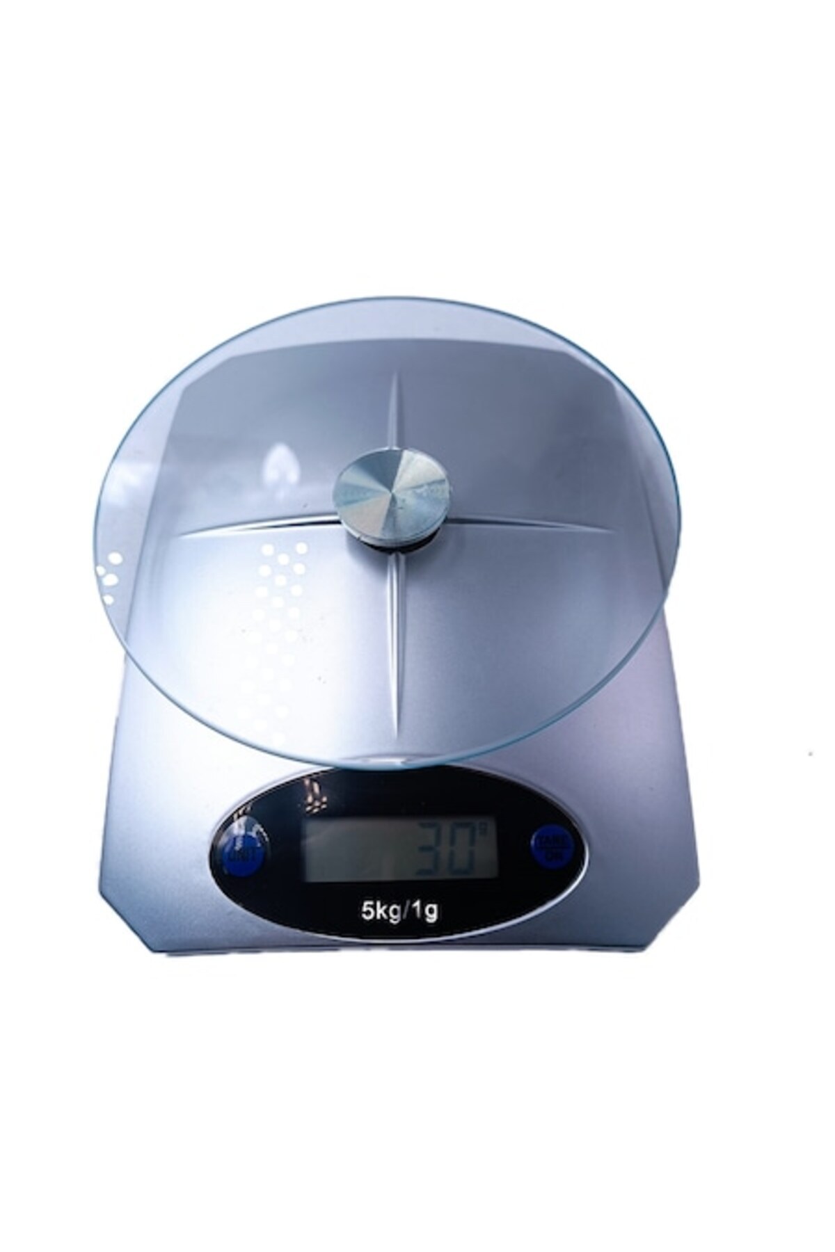dalimag Cântar Electronic De Bucătărie, Până La 5 Kg, Baterii Incluse, Gri, Dalimag - One Size