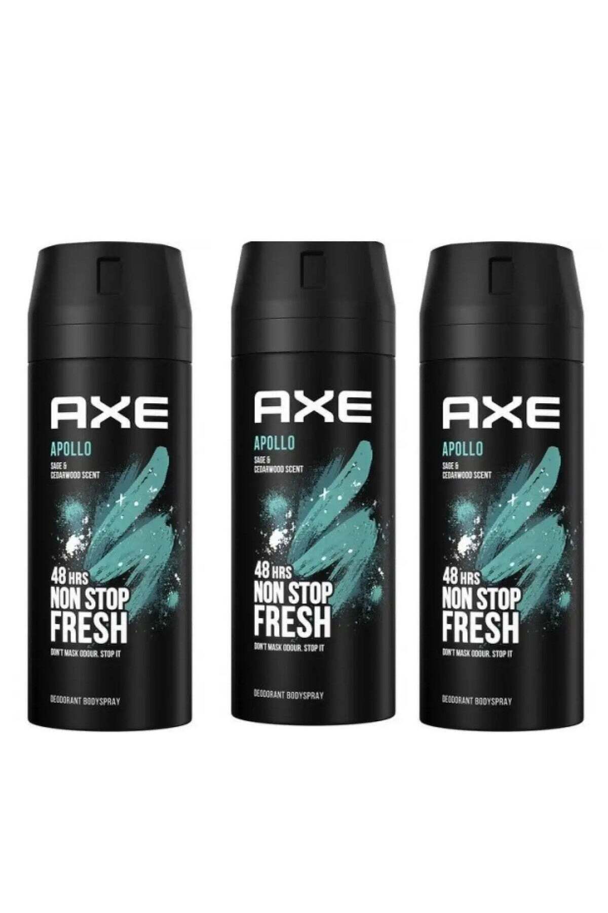 Axe-Apollo Body Deodorant Spray - Pack of 3 (150 ml) 1