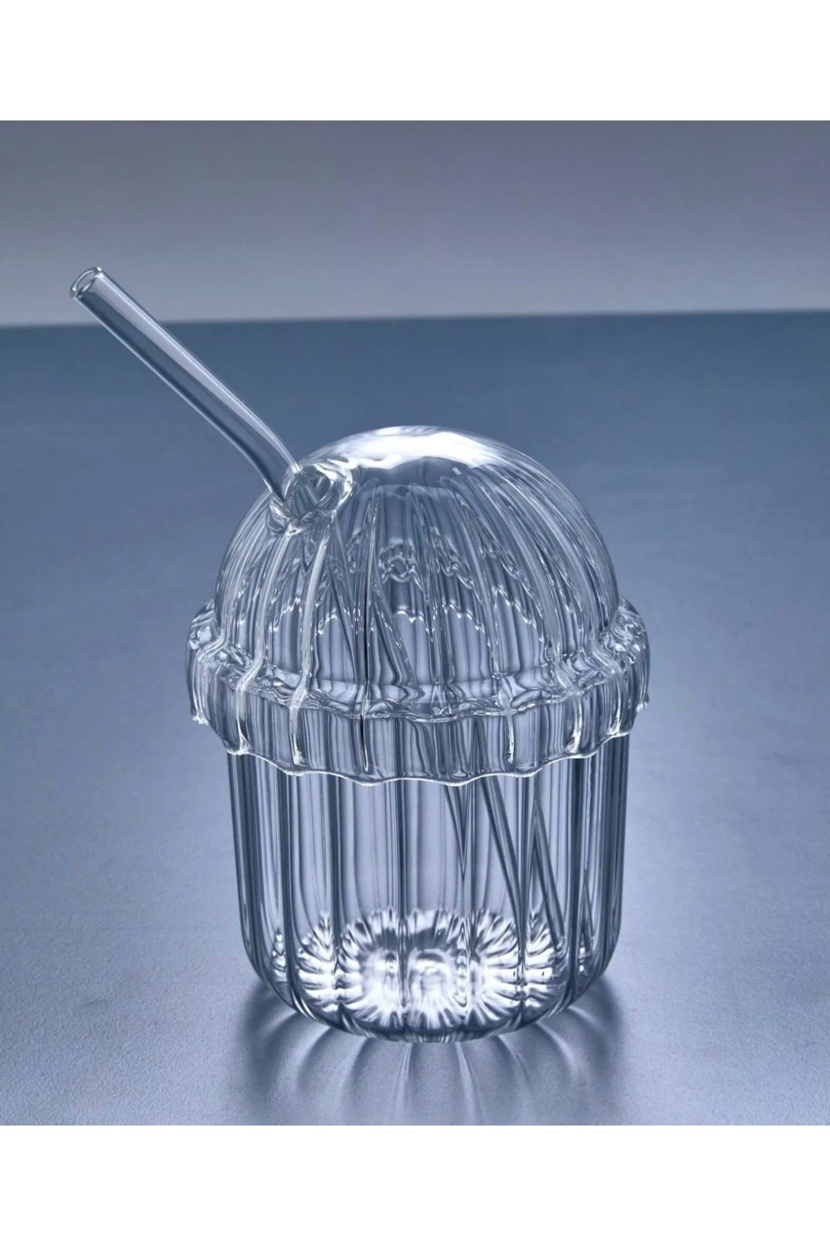 CEZVE HOME-1 Piece Mica Plastic Heat Resistant Straw Pinterest Cup Coffee and Presentation Cup 430 ml 3