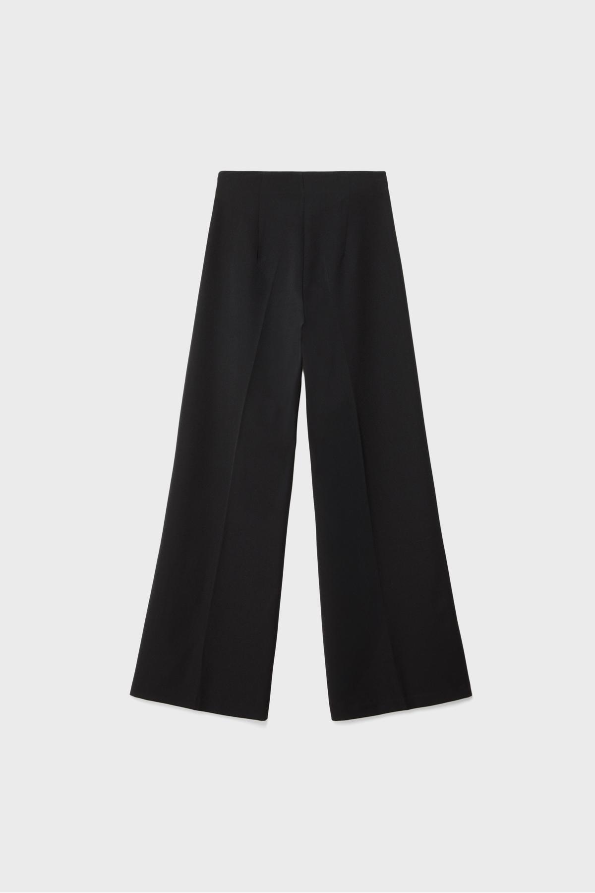 Stradivarius  Dökümlü kumaş pantolon - Görsel 7