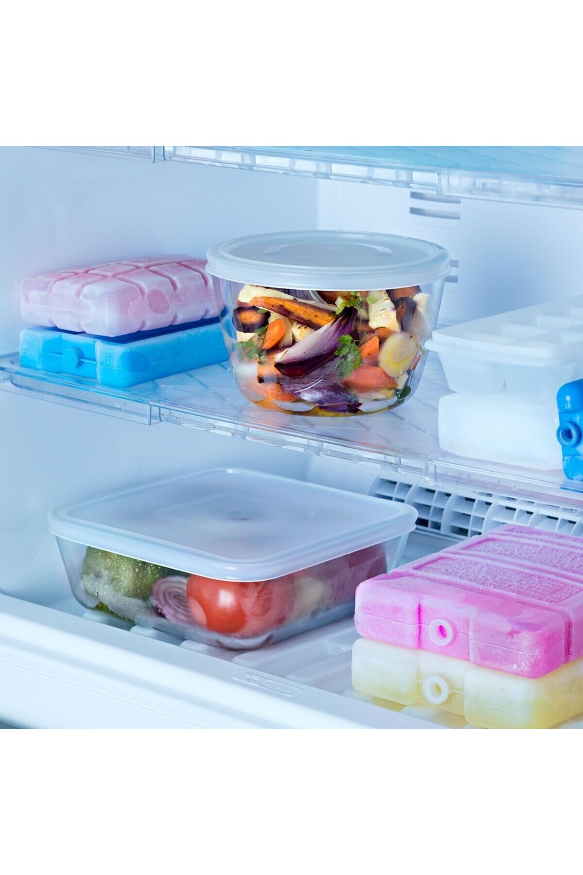 Pyrex-Pyrex Cook & Freeze Round Dish with Plastic Lid 0.6L – Glass Container 5