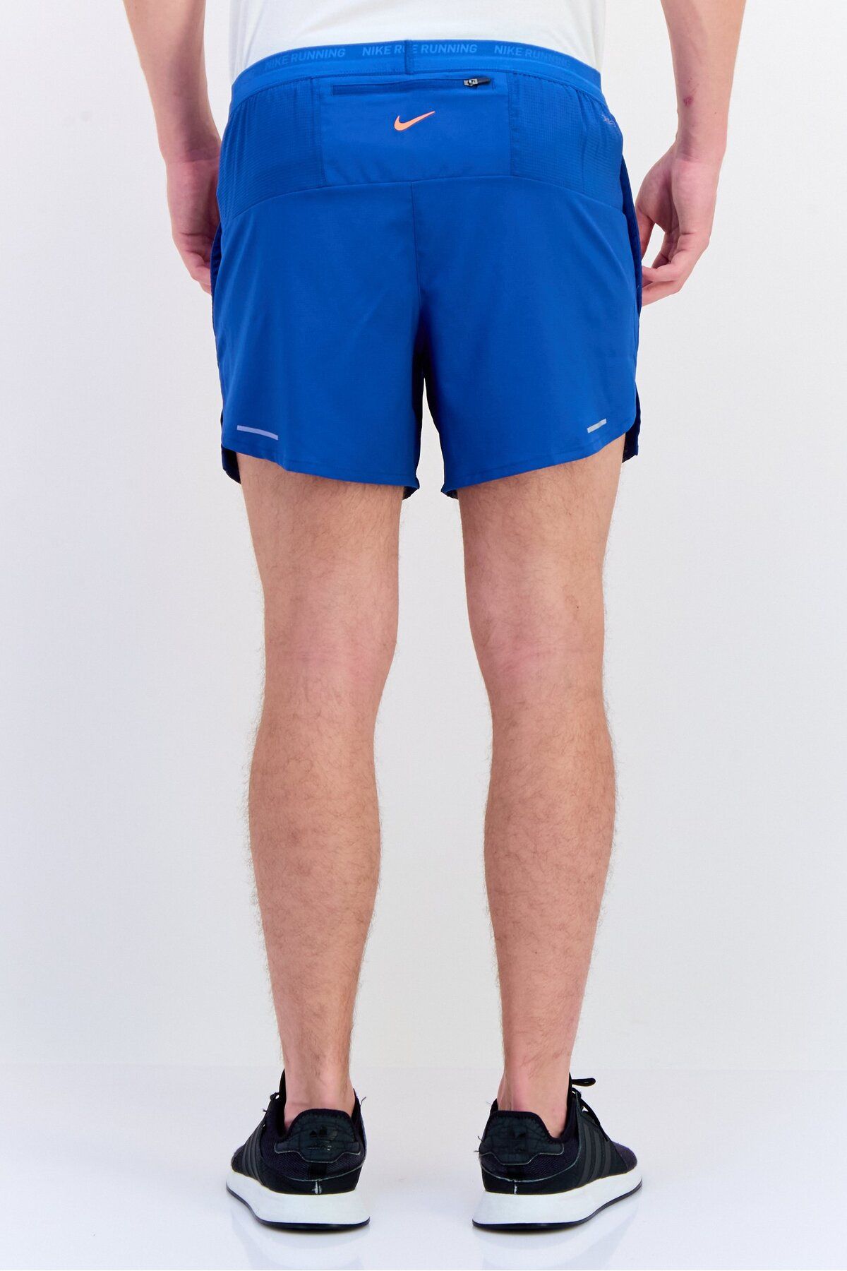 Nike-Men Sportswear Fit Running Shorts, Blue 4