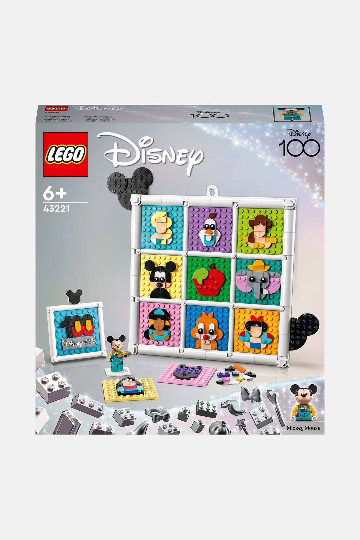 ۴۳۲۲۱ دیزنی ۱۰۰ سال آیکون‌های انیمیشن دستی