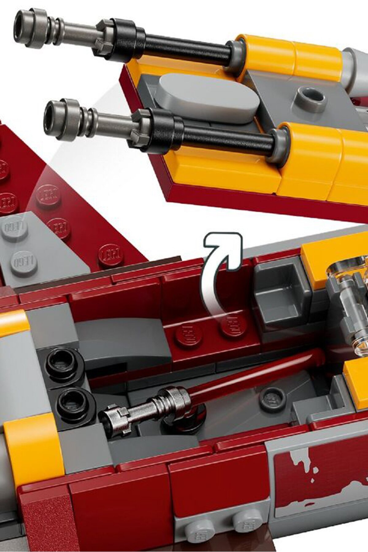 جنگ ستارگان ۷۵۳۶۴ ای-وین جمهوری نو در مقابل شین هاتیس استارفایتر