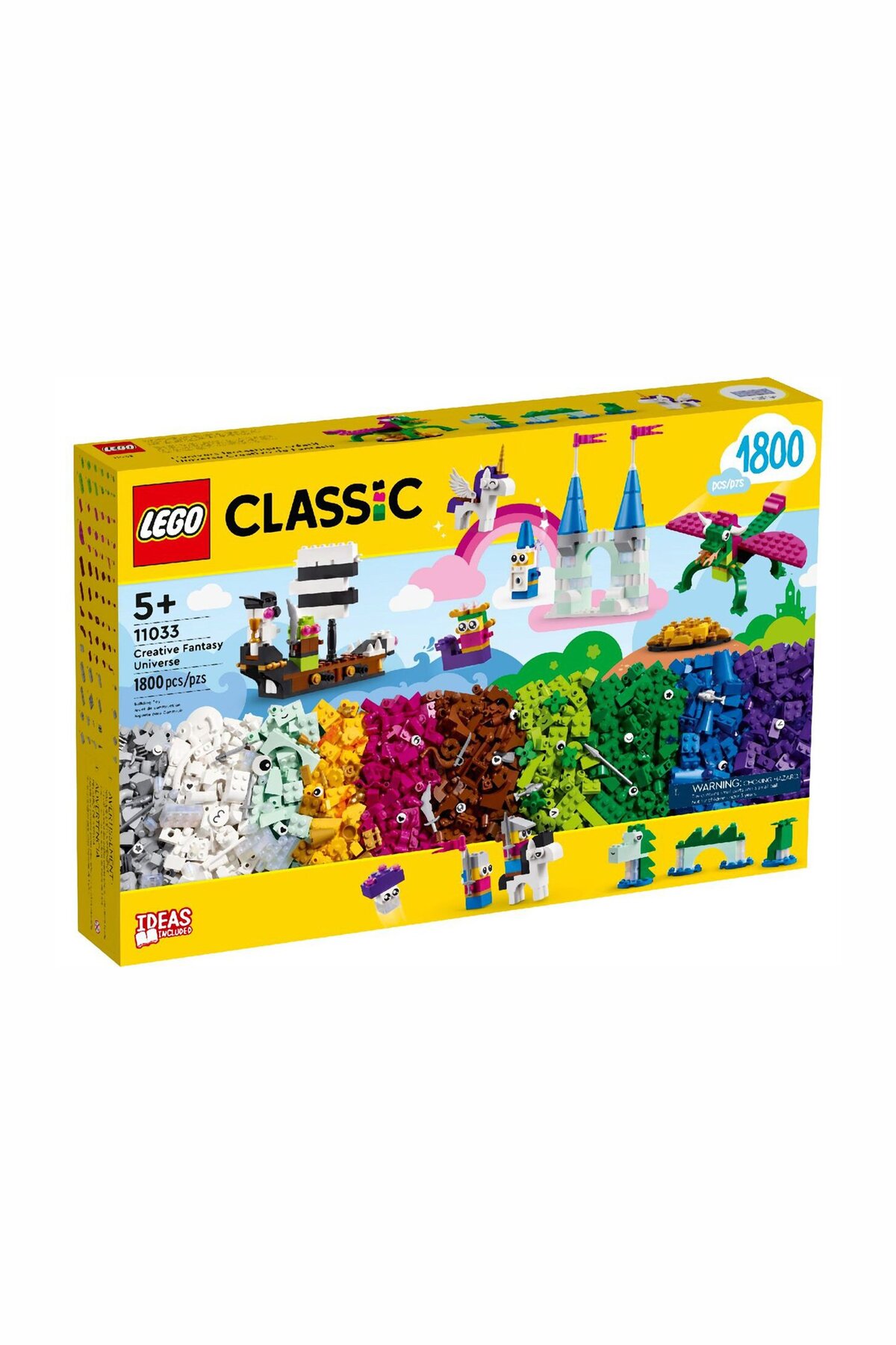 لگو 11033 مجموعه جهان فانتزی خلاقانه کلاسیک، 1800 تکه