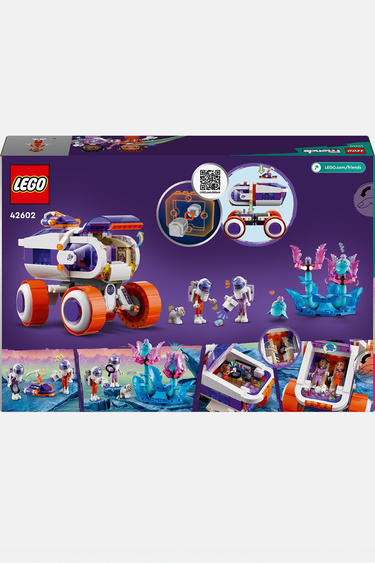 مجموعه ساختنی خودروی روور تحقیقاتی فضایی LEGO Friends، ۴۲۶۰۲، ۵۱۴ تکه