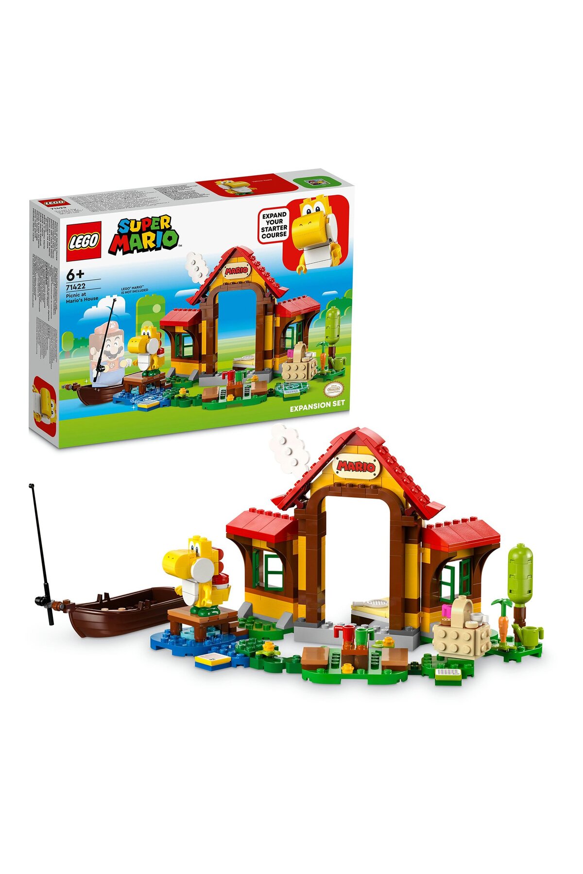 مجموعه گسترش پیک‌نیک در خانه ماریو سوپر ماریو ۷۱۴۲۲، ۲۵۹ قطعه