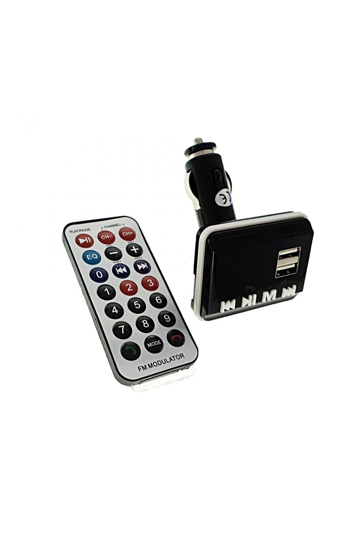 OEM-FM Transmitter with Bluetooth, USB and microSD player, with USB charging 3