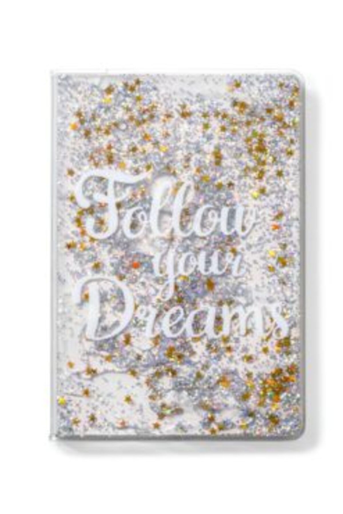 Gadget Master-A5 Notebook Follow Your Dreams with Golden Sequins 7