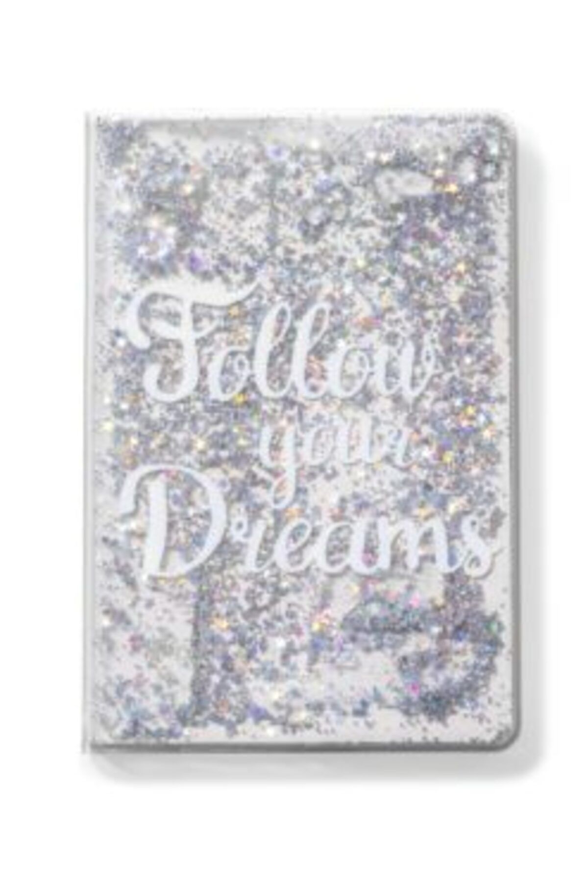 Gadget Master-Notebook A5 Follow Your Dreams Silver Sequins 7