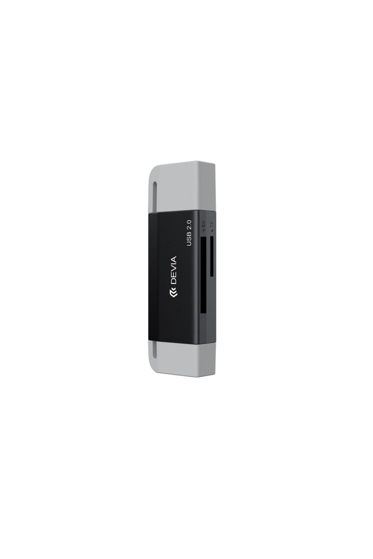 Devia-Usb 2.0 Microsd and Sd Memory Card Reader with Usb-c and Usb Connection 4