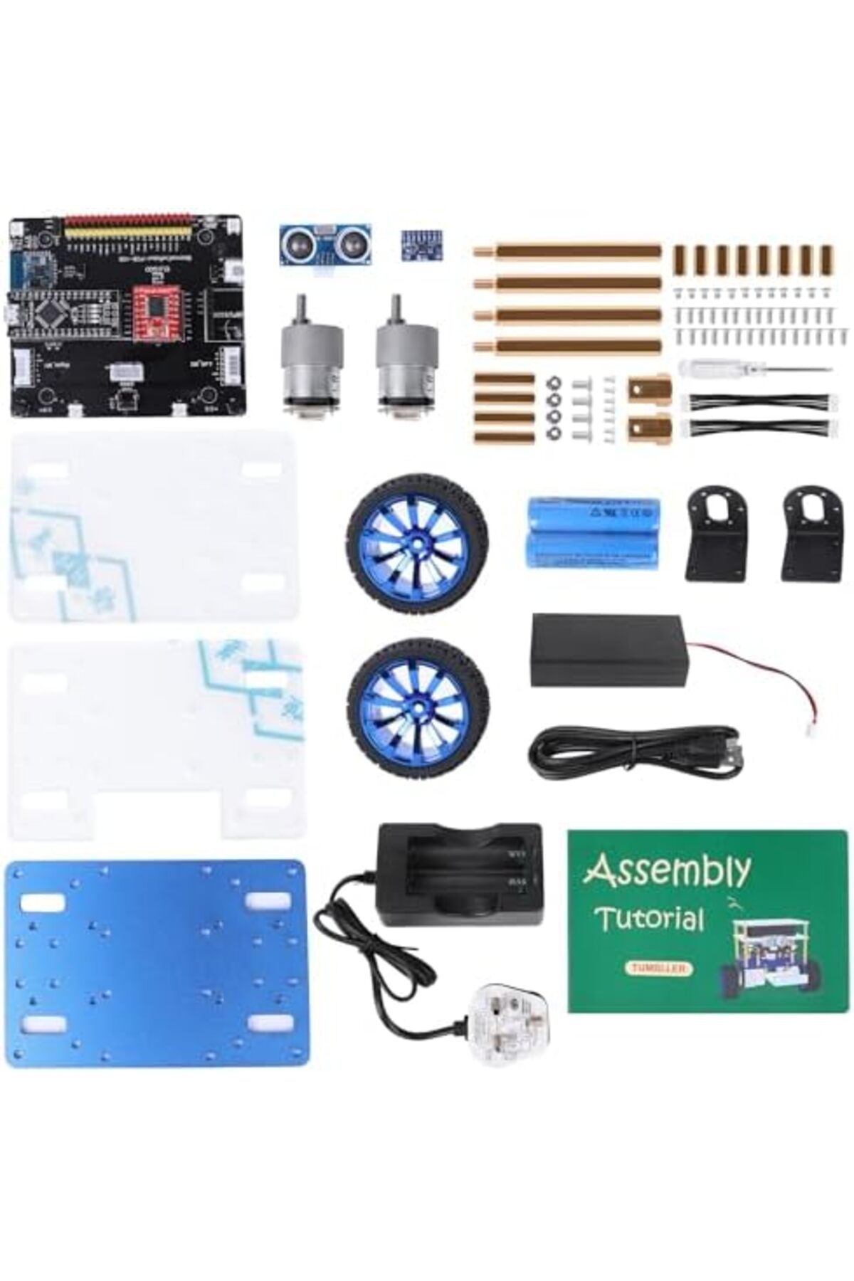 کیت ربات خودروی خودتعادلگیرنده تامبلر، سازگار با آردوینو، پروژههای استم و اسباببازی برای کودکان