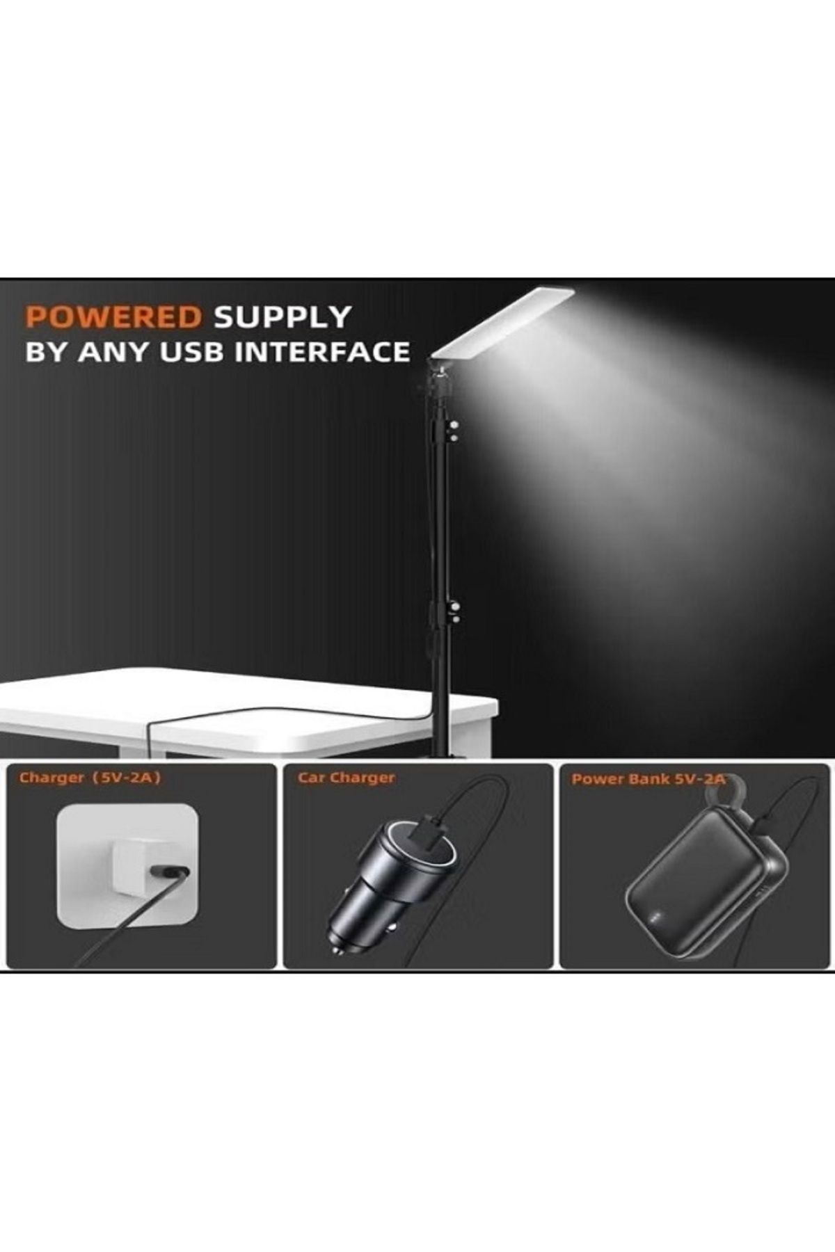 DLC-LED Spotlight with Tripod Stand Multiple Features Make it Ideal for use For Travel outdoor 3