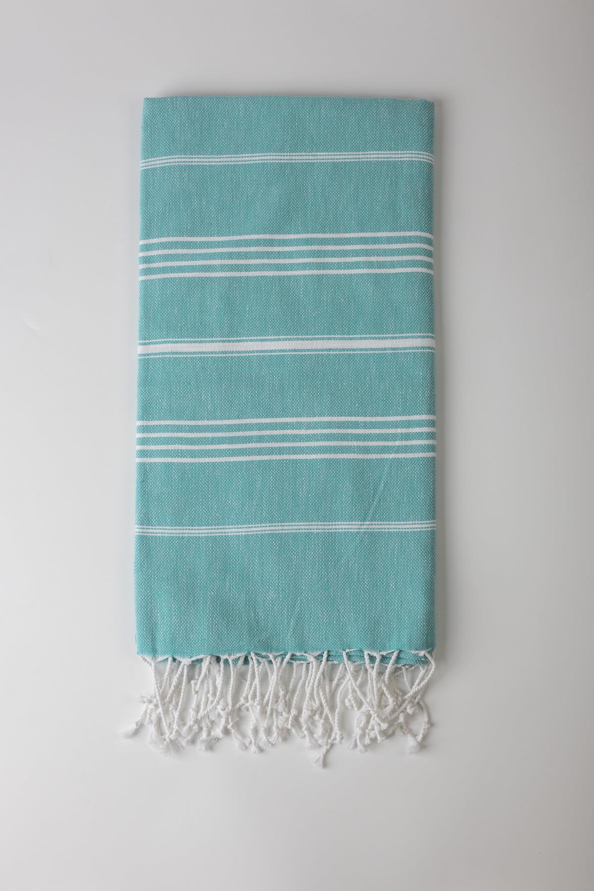 Organic Certified 100% Cotton Striped Sultan Peshtamal / Beach, Turkish Bath, Sauna, Spa, Pool Towel