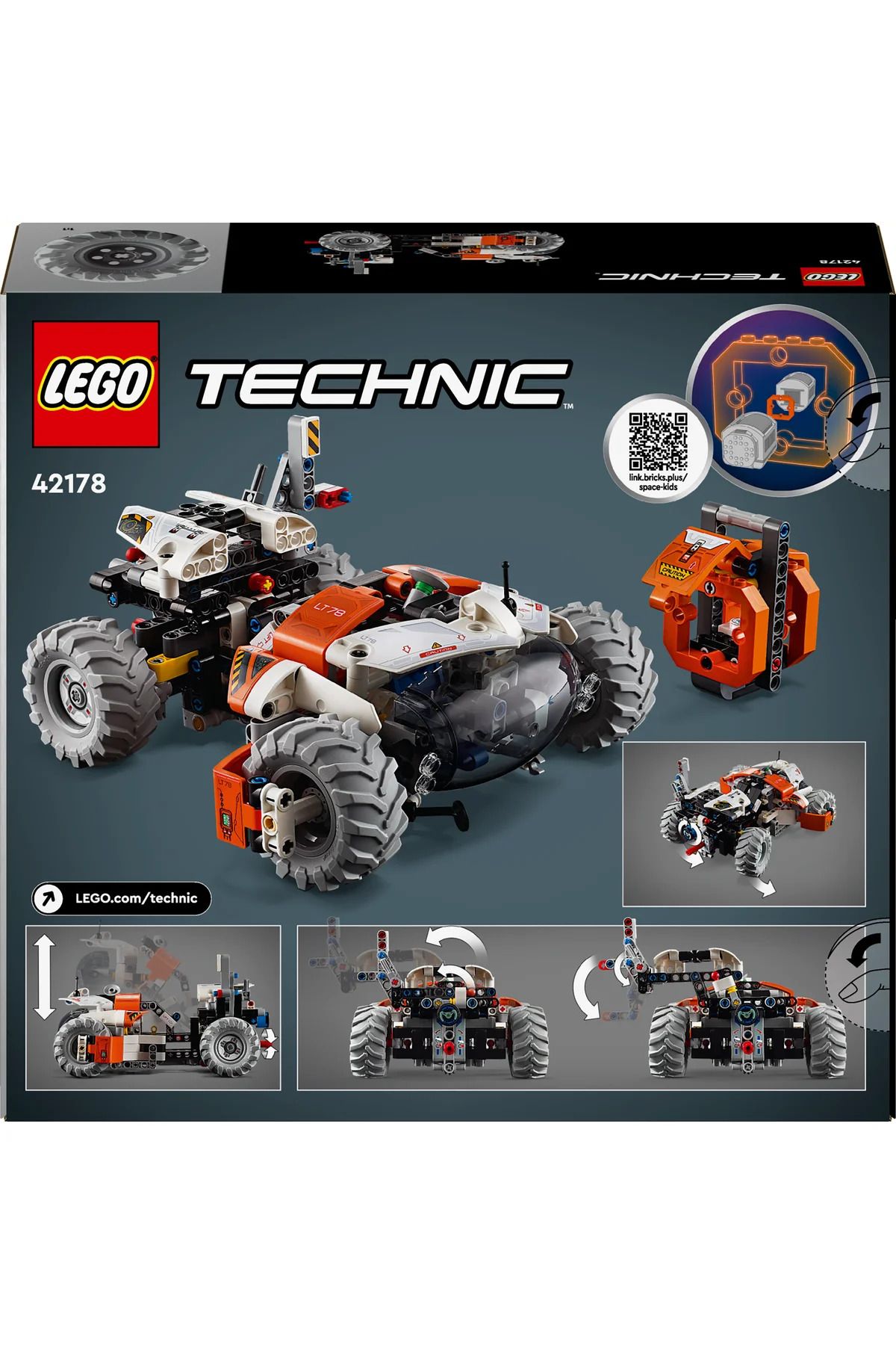 LEGO-®   مجموعة بناء نموذج لعبة تكنيك سطح الفضاء LT78 42178 - 8+ (435 Pr) 4